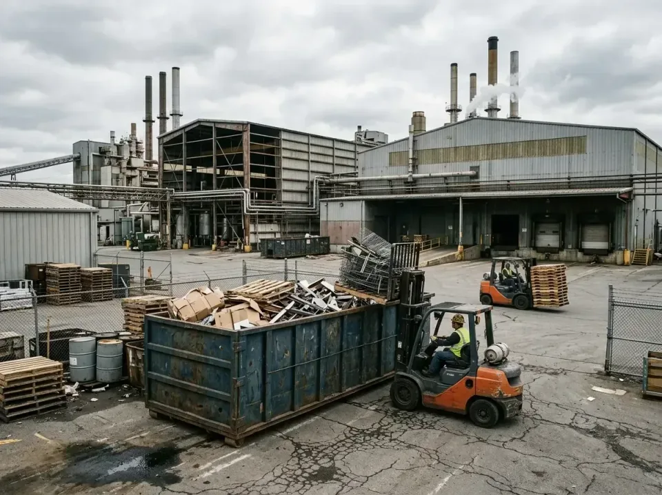 industrial-factory-scrap-conta-003 — frequently asked questions, Cheap Roll-off Dumpster Rentals in Porter, IN